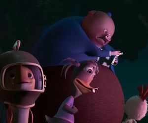 Kurczak Mały to pierwszy film dystrybuowany przez studio Disney w technice trójwymiarowej