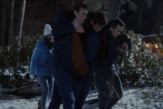 M jak miłość, odcinek 1734: Marcin (Mikołaj Roznerski), Jakub (Krzysztof Kwiatkowski), Olek (Maurycy Popiel)