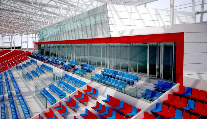 Wizualizacja zmodernizowanego stadionu Pogoni Szczecin
