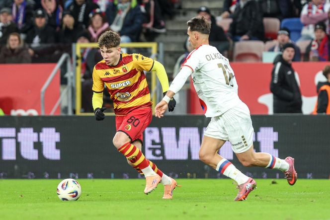Górnik Zabrze - Jagiellonia Białystok, zdjęcia kibiców i zawodników z meczu 13. kolejki PKO BP Ekstraklasy