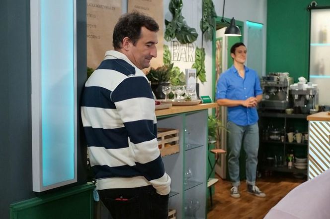 Pierwsza miłość, odcinek 3921: Filip (Dominik Smaruj), Kaśka (Michał Koterski)