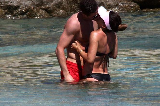 Robert i Anna Lewandowscy na wakacjach