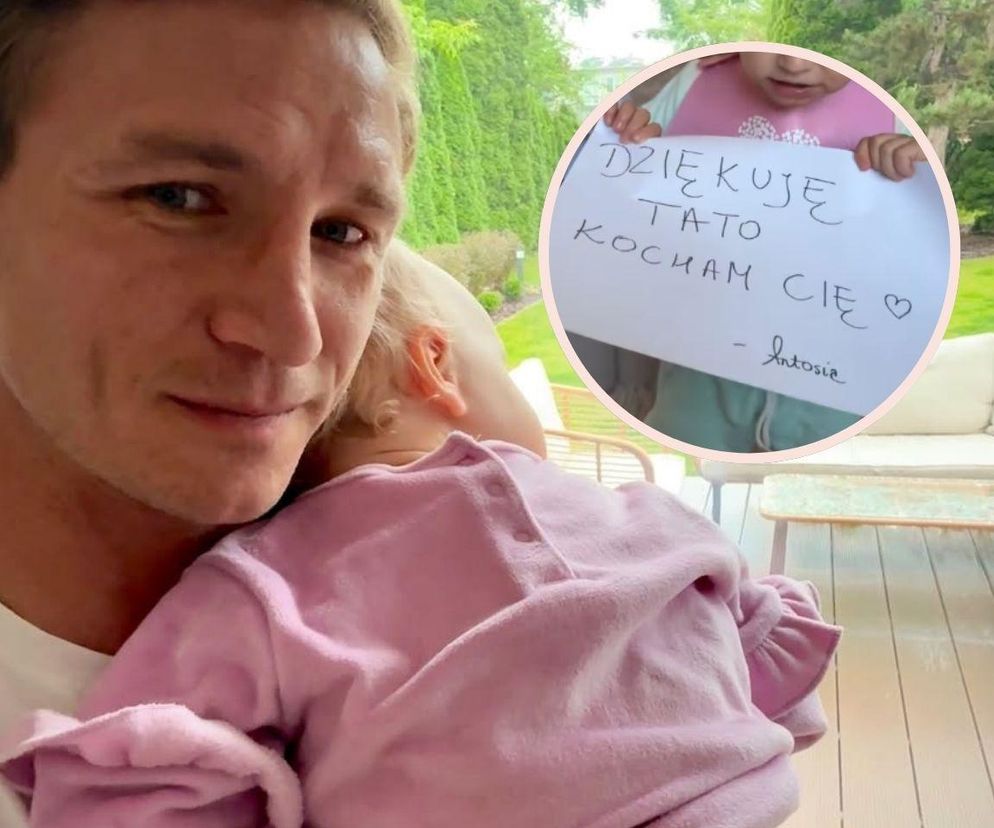 Jakub Rzeźniczak to najukochańszy tata? Antosia i jej mama nie mają wątpliwości 