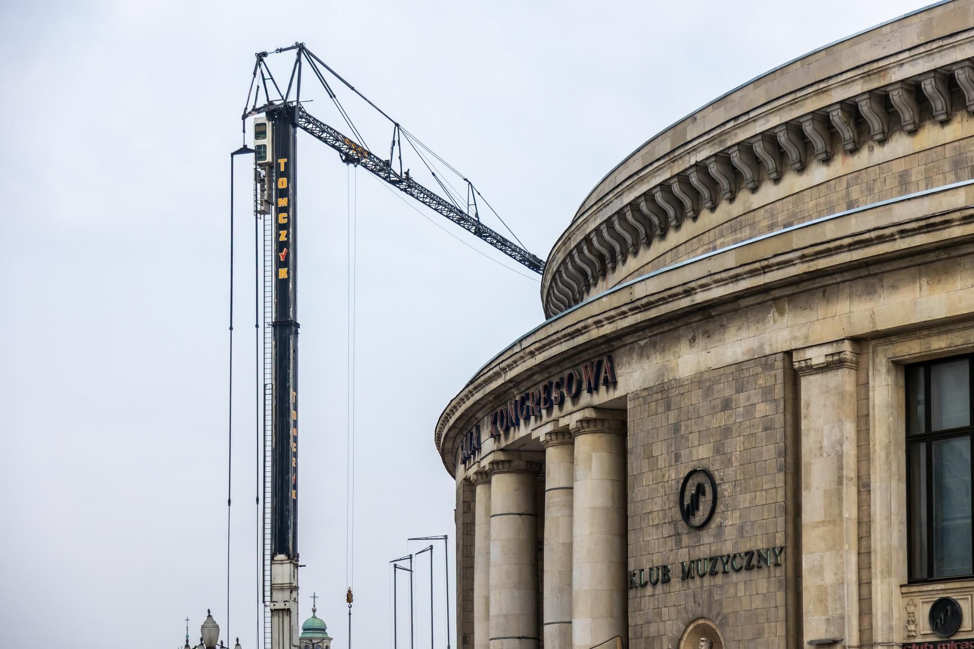 Sala Kongresowa w Warszawie - remont ma się zakończyć w 2026 roku