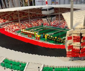 Stadion PGE Narodowy z klocków LEGO