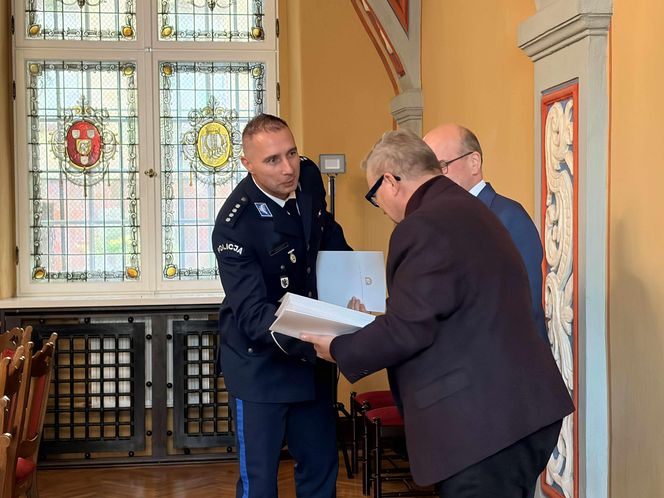 Podsumowanie akcji "Dar Serca Służb Mundurowych" w Grudziądzu