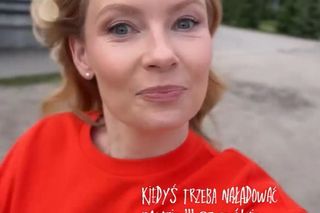 Barwy szczęścia nowy sezon. Dominika (Karolina Chapko) na planie