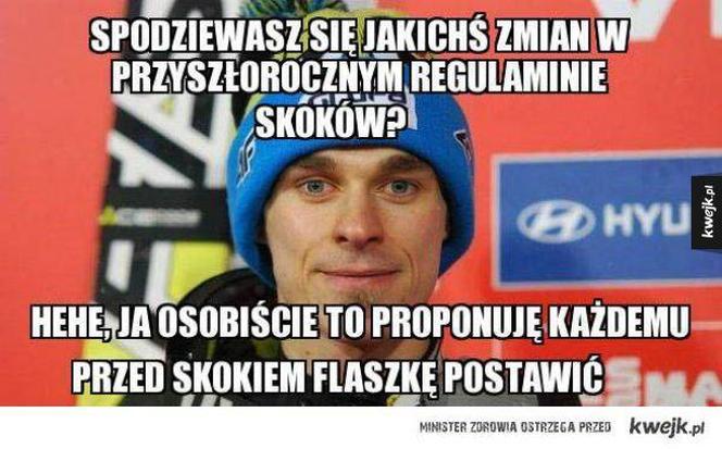 Najlepsze teksty Piotra Żyły. Jego „HE,HE,HE” jest już kultowe 