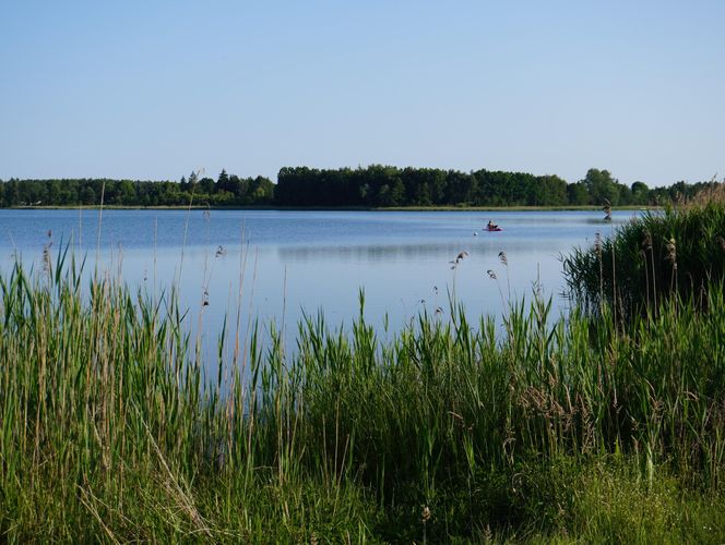 Spacer nad Jeziorem Krasne