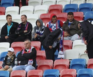 Górnik Zabrze zmierzył się z Zagłębiem Lubin. Kibice rozgrzewali piłkarzy z trybun