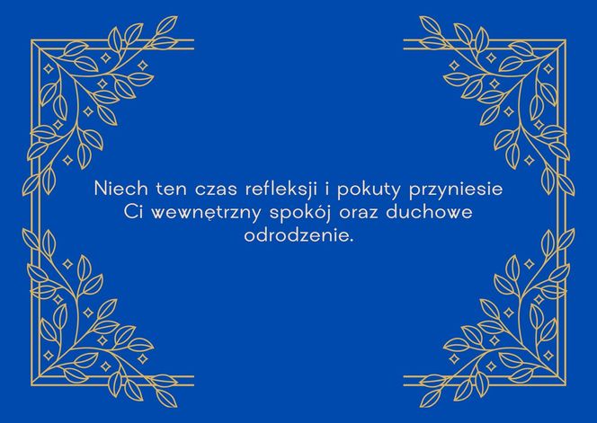 Wyjątkowe kartki na Środę Popielcową dla rodziny. Duży wybór obrazków z mądrymi pozdrowieniami na początek Wielkiego Postu [POPIELEC 2025]