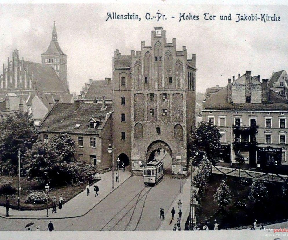 Wysoka Brama to symbol Olsztyna. Zobacz, jak zmieniał się przez wieki!