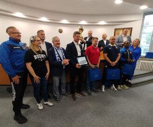 Społeczność sportowców i kibiców rugby z Siedlec uczciła największy z dotychczasowych sukcesów w historii klubu