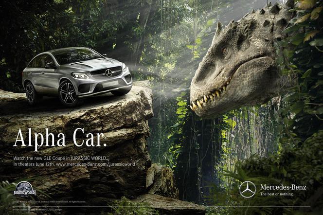 Mercedes w filmie "Jurassic World"