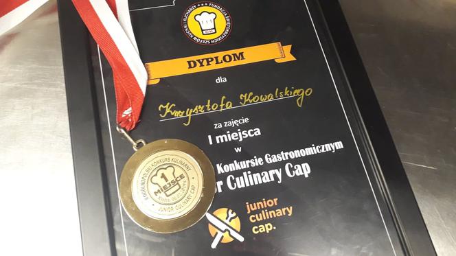 Młody kucharz z Podkarpacia zwycięzcą Junior Culinary Cap!