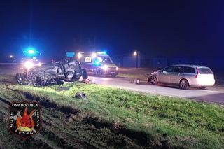 Poważny wypadek w Krześlinku