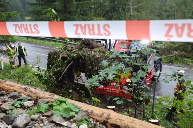 Podtopione szlaki górskie w Tatrach