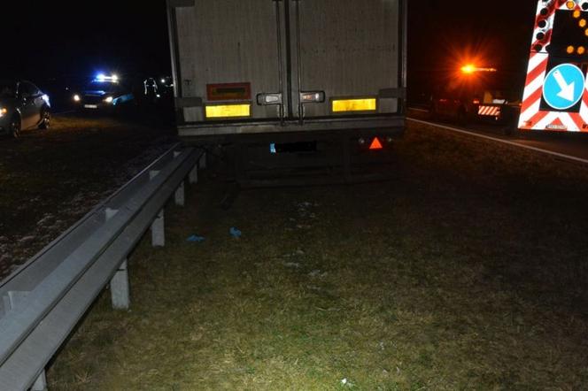 Tragedia na autostradzie A4. Nie żyje kierowca ciężarówki, co się stało?