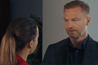 M jak miłość odc. 1674. Magda (Anna Mucha), Andrzej Budzyński (Krystian Wieczorek)