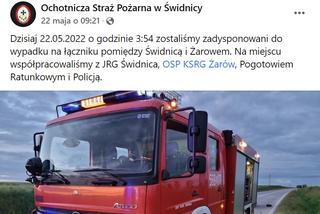 Seria tragicznych wypadków na Dolnym Śląsku 