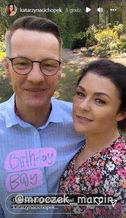 M jak miłość na planie. Katarzyna Cichopek (Kinga), Marcin Mroczek (Piotrek)
