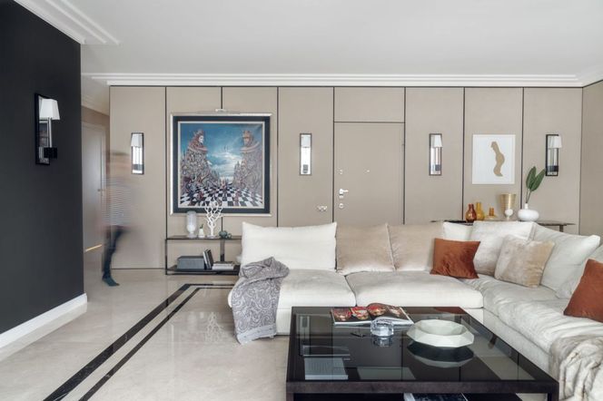 Eleganckie wnętrze apartamentu