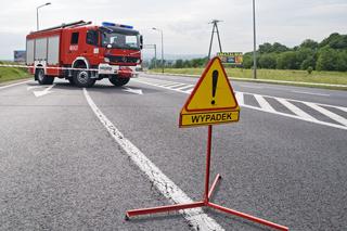 Tragiczne zderzenie na autostradzie. Ciężarówka w ogniu! [WIDEO]