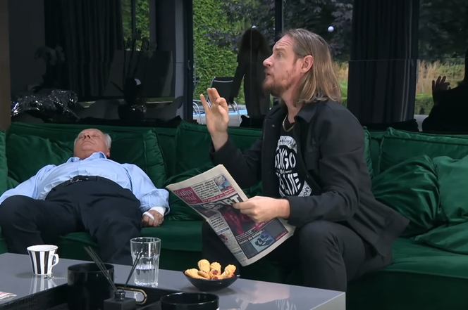 Na Wspólnej, odc. 3350: Hebel (Taduesz Huk), Sebastian Cheblewski (Bartosz Głogowski) 