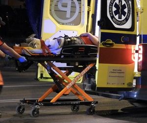 Dramat na Bemowie. Busem wjechał w motocyklistę i uciekł