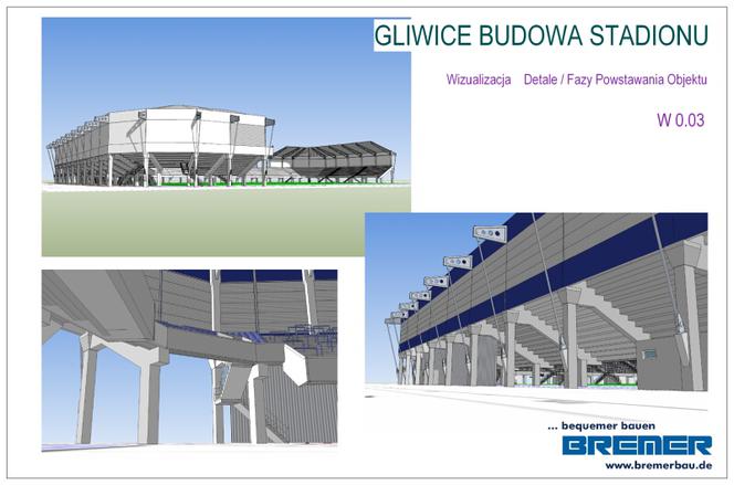 Nowy stadion piłkarski w Gliwicach