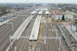 Kolejowa inwestycja za ponad pół miliarda złotych w Ełku zbliża się do końca