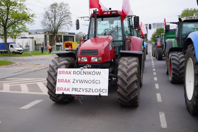 Protest rolników - 12.04.24