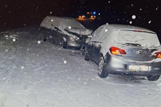 Atak zimy w woj. lubelskim. Na drogach w regionie wiele wypadków i kolizji