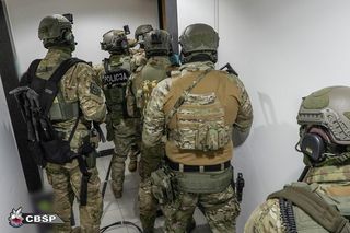 Akcja CBŚP w Warszawie