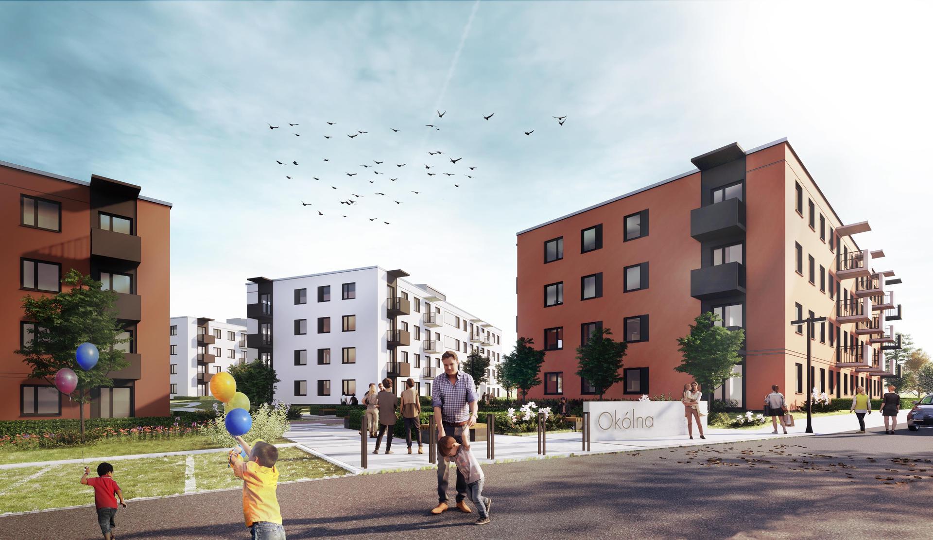 Mieszkanie Plus Toruń: pierwsze osiedle z prefabrykatów w ramach  programu Mieszkanie Plus od  S.A.M.I Architekci