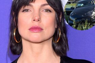 Karolina Gorczyca dziękuje Bogu i służbom. Tak wygląda merc Czeczota po wypadku