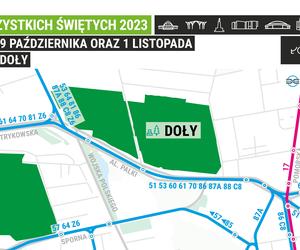 Wszystkich Świętych 2023. Jak dojechać na łódzkie cmentarze?