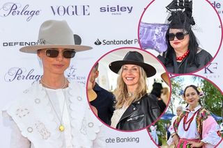 Sławni i bogaci bawią się na polskim Royal Ascot. Spójrzcie tylko, co Gosia Baczyńska miała na głowie!