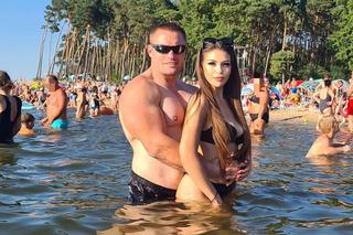 Krzysztof Radzikowski z partnerką Michaliną Pyszkiewicz