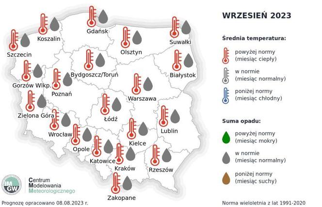 Jesień 2023. Jaka będzie pogoda we Wrocławiu?