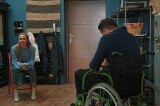 Barwy szczęścia, odc. 2691. Sebastian (Marek Krupski), Dominika (Karolina Chapko)