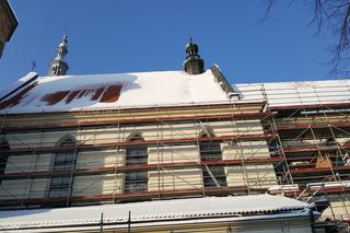 Trwa remont bazyliki świętej Małgorzaty w Nowym Saczu