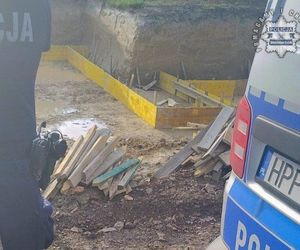 Nie tylko niewybuchy. Na budowie w Wodzisławiu Śląskim znaleziono ludzkie szczątki
