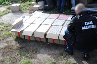 Straż Graniczna znalazła blisko 10 tysięcy paczek papierosów! Są warte 145 tysięcy złotych!
