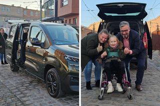 Zbiórka się udała! Mała Majka z Grudziądza ma specjalistyczny samochód 