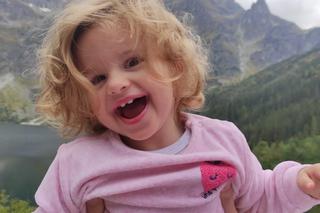 Policjant prosi o pomoc dla córeczki. Wiktoria ma poważne problemy zdrowotne