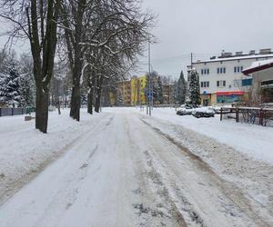 Starachowice zasypane śniegiem