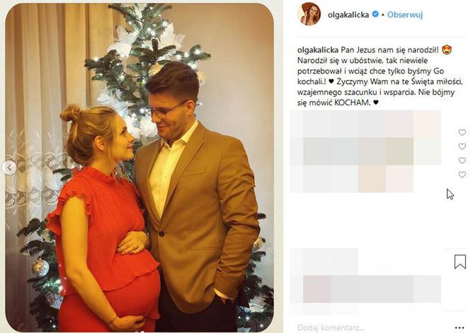 Olga Kalicka boi się o swoje dziecko