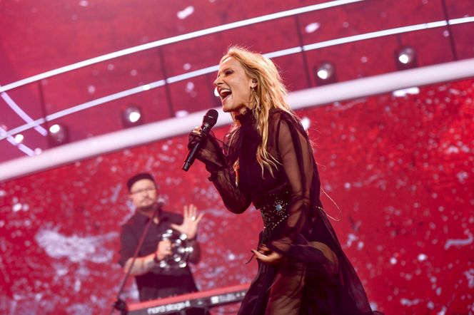 Muzyk Patrycji Markowskiej upadł na scenie w Opolu