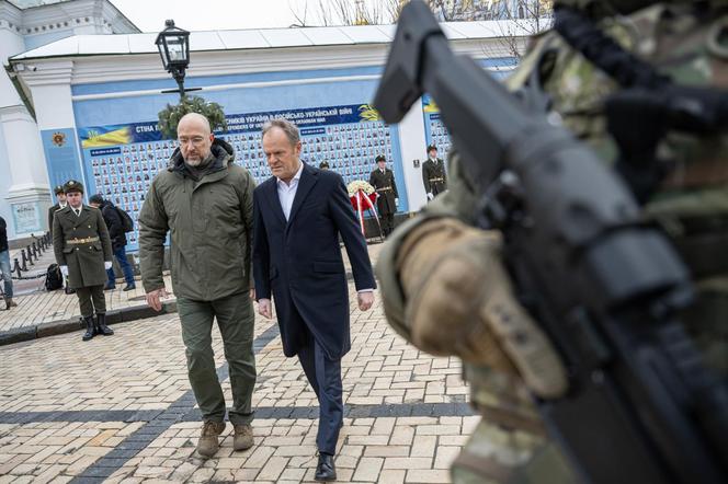 Premier Donald Tusk z wizytą w Kijowie